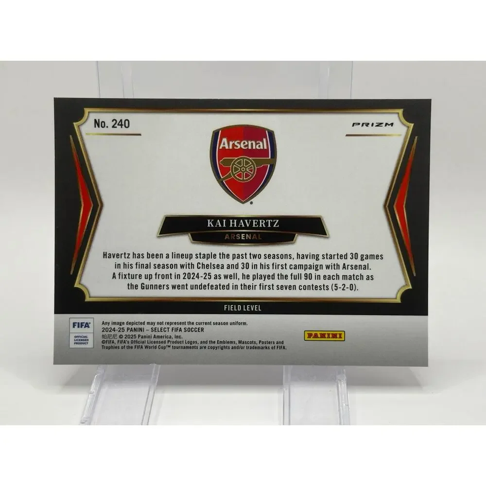 2024-25 Panini Select FIFA Kai Havertz Field Level Silver Holo Arsenal Germany